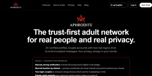 Aphrodite privacy-first lifestyle platform preview