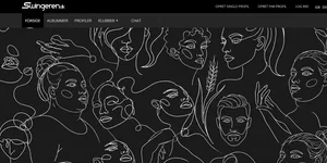 Swingeren.dk homepage and Danish swinger club directory preview