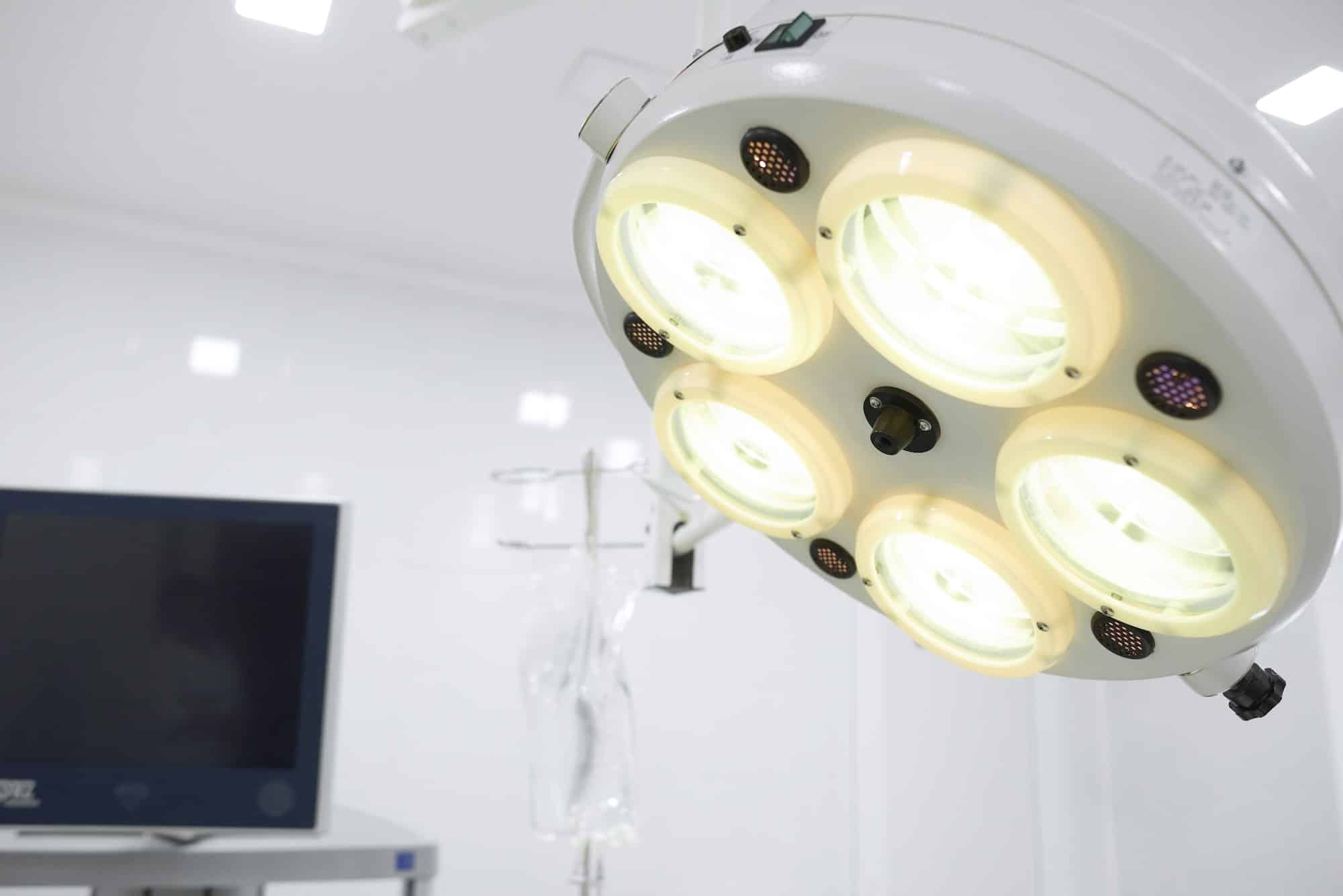 Gynekologisk rom på sykehus hvor aborter gjennomføres