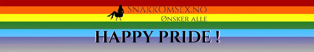 happy pride flagg og hilsen