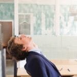 Onanivaner : Mann som runker på jobb