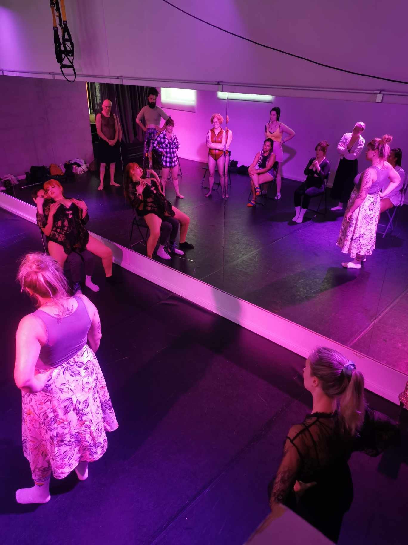 Bildegalleri av Gina og tidligere workshop
