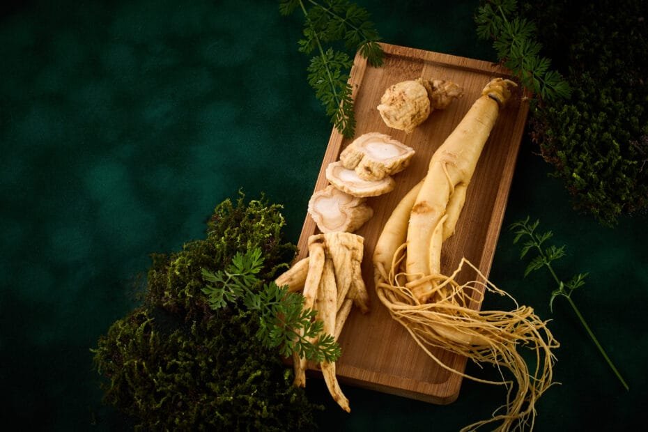 Ginseng røtter - ansett for å være et afrodisiak