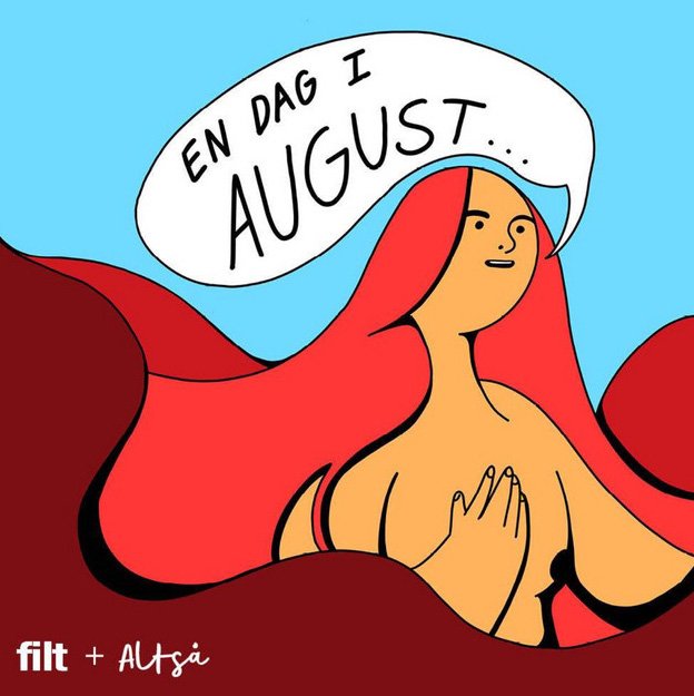 en dag i august logo